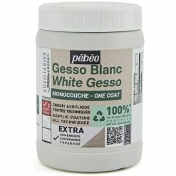 Pebeo Gesso Pébéo Studio Green - Blanc - Monocouche - 225 Ml