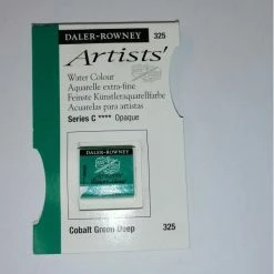 Daler-Rowney Godet D'aquarelle Daler Rowney - 325 Vert De Cobalt Foncé