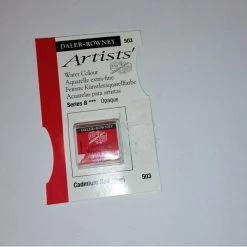 Daler-Rowney Godet D'aquarelle Daler Rowney - 502 Rouge De Cadmium (imit)