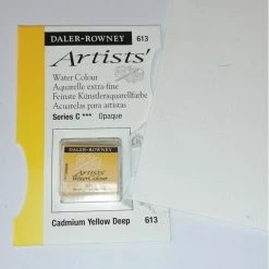 Daler-Rowney Godet D'aquarelle Daler Rowney - 613 Jaune De Cadmium Foncé