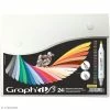 Graph'it Brush & Extra Fine - Comics - 24 Marqueurs -creavea shop graphit brush and extra fine comics 24 marqueurs p