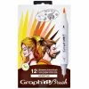 Graph'it Brush & Extra Fine - Hairstyle - 12 Marqueurs