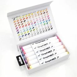 Graph'it Brush & Extra Fine - Manga Shojo - 12 Marqueurs -creavea shop graphit brush and extra fine manga shojo 12 marqueurs p 2