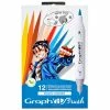 Graph'it Brush & Extra Fine - Manga Shonen - 12 Marqueurs -creavea shop graphit brush and extra fine manga shonen 12 marqueurs p