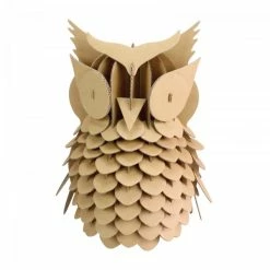 Ctop Hibou En Carton à Assembler