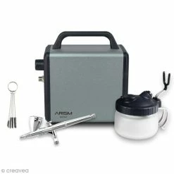 Kit Aérographe Par Gravité Et Compresseur - Sparmax MAX-3