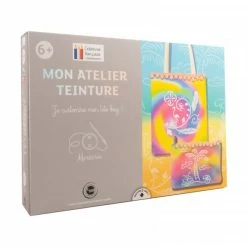 Ctop Kit Créatif - Customise Un Sac Et Une Trousse En Coton - A Partir De 6 Ans