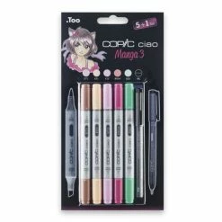 Copic Kit De Marqueurs Ciao 5+1 Set, Manga 3