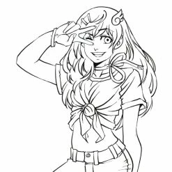 Kit Dessin Manga My Hero Go Manga - Anna - à Partir De 8 Ans -creavea shop kit dessin manga my hero go manga anna a partir de 8 ans p 3