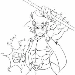 Kit Dessin Manga My Hero Go Manga - Kyo - à Partir De 8 Ans -creavea shop kit dessin manga my hero go manga kyo a partir de 8 ans p 3