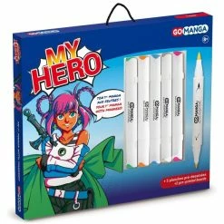 Kit Dessin Manga My Hero Go Manga - Lisa - à Partir De 8 Ans