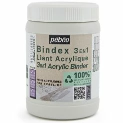 Pebeo Liant Acrylique Bindex 3en1 Pébéo Studio Green - 225 Ml