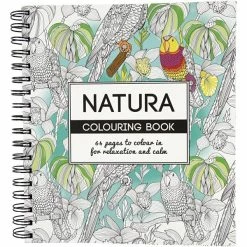 Creativ Company Livre De Coloriage Anti-Stress - Nature - 19,5 X 23 Cm - 64 Pages