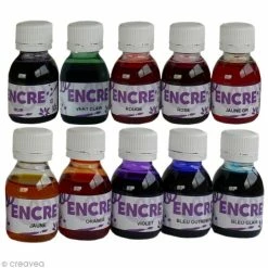 OZ International Lot De 10 Encres à Dessiner - 60 Ml