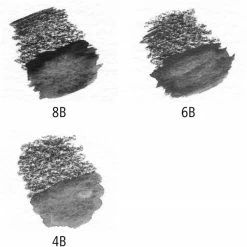 Lot De 3 Crayons Graphite Aquarellable Assortis + 1 Pinceau - Mars Lumograph Aquarell 100A Staedtler -creavea shop lot de 3 crayons graphite aquarellable assortis 1 pinceau mars lumograph aquarell 100a staedtler p 4