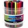 Creativ Company Lot De Feutres Colortime Avec Rangement Seau - Pointe 2 Mm - 100 Pcs