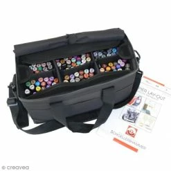 Mallette De Rangement COMPLETE Pour Marqueurs à Alcool Graph'it - 165 Feutres + Papier Layout