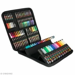 Mallette Feutres Posca - Pointes Assorties - 60 Pcs
