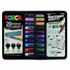 Mallette Posca Graffiti - 20 Marqueurs + 4 Fiches Tutos -creavea shop mallette posca graffiti 20 marqueurs 4 fiches tutos p