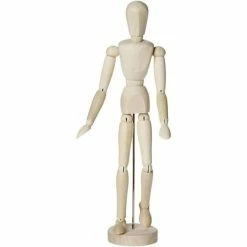 Creativ Company Mannequin Articulé En Bois - Homme - 30 Cm