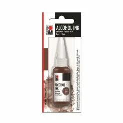MARABU - Encre Permanente "Alcohol Ink", 20 Ml - Marron