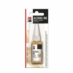 MARABU - Encre Permanente "Alcohol Ink", 20 Ml - Or Métallisé