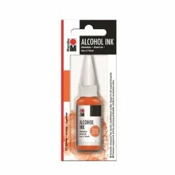 MARABU - Encre Permanente "Alcohol Ink", 20 Ml - Orange Rouge