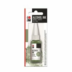 MARABU - Encre Permanente "Alcohol Ink", 20 Ml - Vert Olive