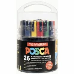 POSCA Marqueur à Pigment ''Pack XL Classique'', Set De 26