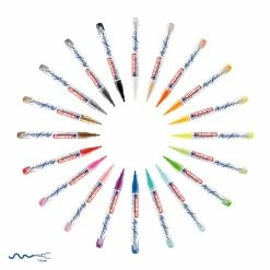 Marqueur Acrylic Edding 5300 - Pointe Fine - Plusieurs Coloris Disponibles -creavea shop marqueur acrylic edding 5300 pointe fine plusieurs coloris disponibles p 2