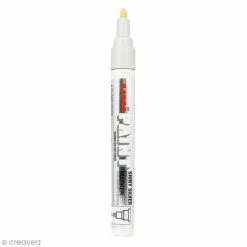 Marqueur Brillant Argenté UNI - Pointe Conique Moyenne 2,2 à 2,8 Mm