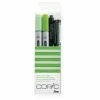 Copic Marqueur Ciao, Kit De 4 "Doodle Pack Green" -creavea shop marqueur ciao kit de 4 doodle pack green p