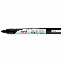 Uni Marqueur Craie Chalk - Pointe Conique - 2,5 Mm - Noir - 1 Pce