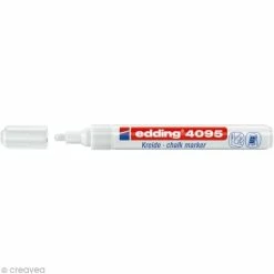 Marqueur Craie Edding 4095 Blanc 2-3 Mm
