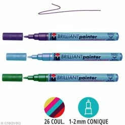 Marabu Marqueur Peinture Brilliant Painter 1-2 Mm