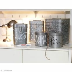 Marqueur Peinture Multisurfaces Edding 750 - Argenté -creavea shop marqueur peinture multisurfaces edding 750 argente p 4