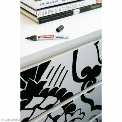 Marqueur Peinture Multisurfaces Edding 750 - Rouge -creavea shop marqueur peinture multisurfaces edding 750 rouge p 3