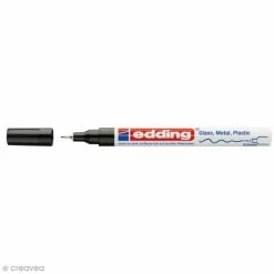 Marqueur Peinture Multisurfaces Edding 780 - Noir - Pointe 0,8 Mm