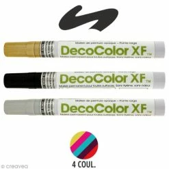 DecoColor Marqueur Peinture Pointe Large Deco Color XF