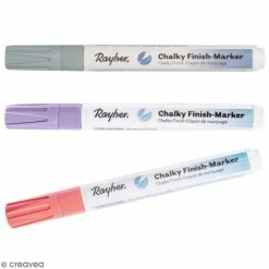 Marqueur Permanent Chalky Finish Rayher - Pointe Ronde Moyenne 2-4 Mm