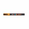 Marqueur POSCA Orange Pailleté - Pointe Conique Fine 1,3 Mm -creavea shop marqueur posca orange paillete pointe conique fine 13 mm p