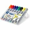 Staedtler Marqueurs De Conférence "356/356B Lumocolor" - Etui 8 -creavea shop marqueurs de conference 356356b lumocolor etui 8 p