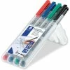 Staedtler Marqueurs Non Permanent "315M Lumocolor" - Etui De 4 -creavea shop marqueurs non permanent 315m lumocolor etui de 4 p