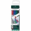 Faber-Castell Marqueurs Non Permanent "Multimark" F - Etui De 4 -creavea shop marqueurs non permanent multimark f etui de 4 p