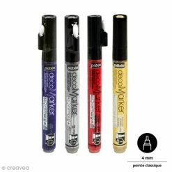 Pebeo Marqueurs Peinture Acrylique Acrylic Marker - Pointe Medium 4 Mm