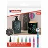 Marqueurs Peinture Edding 751 Pointe Fine - Métallique - 8 Pcs -creavea shop marqueurs peinture edding 751 pointe fine metallique 8 pcs p