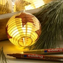 Marqueurs Peinture Edding 753 Pointe Calligraphie - Métallique - 5 Pcs -creavea shop marqueurs peinture edding 753 pointe calligraphie metallique 5 pcs p 5