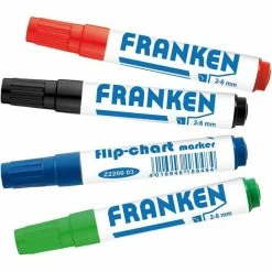Franken Marqueurs Pour Chevalet De Conférence - Etui De 4