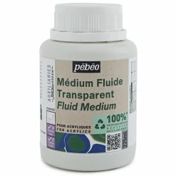 Pebeo Medium Fluide Pébéo Studio Green - Transparent - 225 Ml