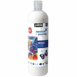 Pebeo Medium Pouring Fluid Pour Enfant 4 En 1 - 500 Ml